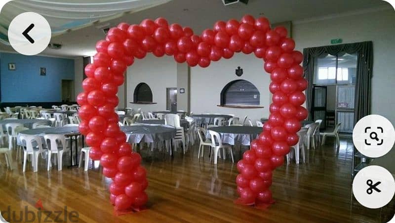 valentines decor for shops, hotel, cafe, mall 1