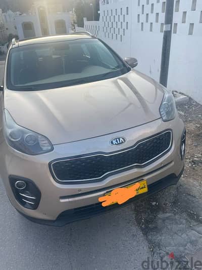 KIA SPORTAGE 2016 GCC FIRST OWNER