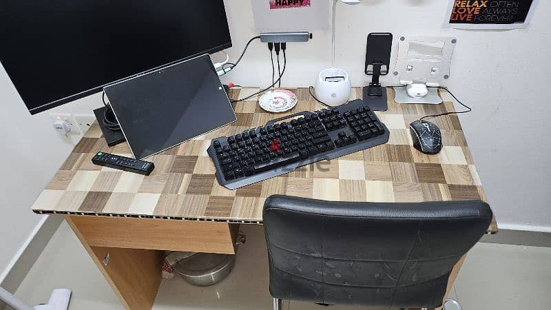 Computer Desk with Chair 1