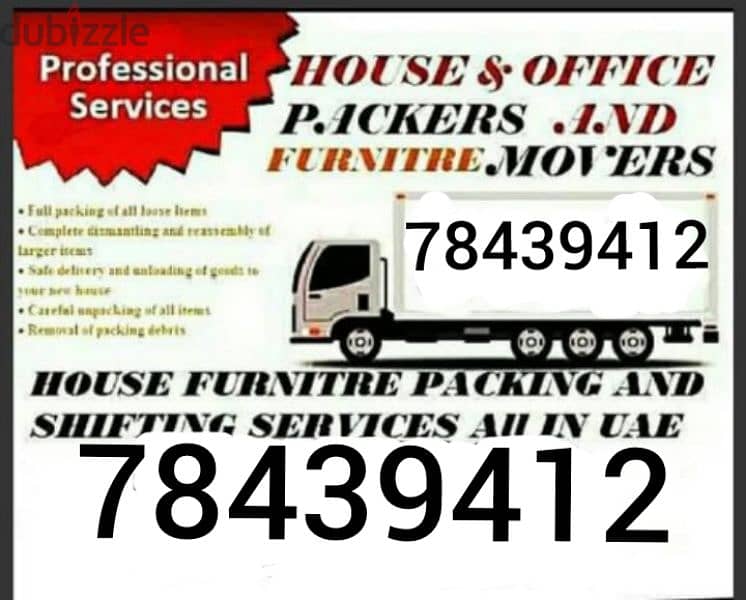 muscat furniture house shiftingg low price 0