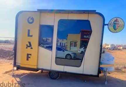 تفصيل food trucks مقاهي متنقلة