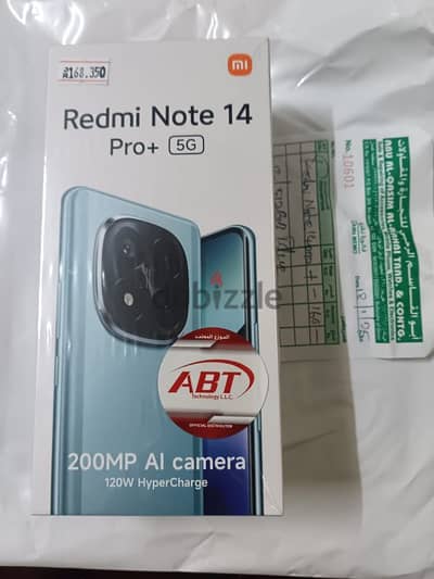 Redmi note 14 pro plus 512gb new phone