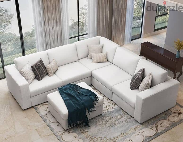 L shape sofa  set  brand new style Fully Comfortable Sofa Offer Price 8