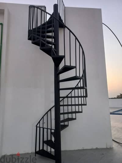 Round Ladder to terrace