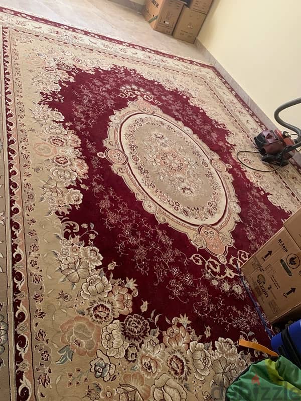 3x4= 12 meter A beautiful iranian carpet ايراني سجادة نظيفة و جميلة 0