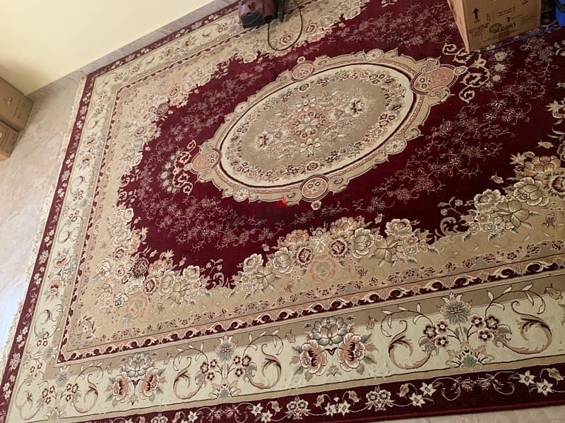 3x4= 12 meter A beautiful iranian carpet ايراني سجادة نظيفة و جميلة 1