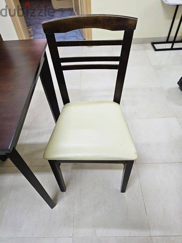 used dining table with 4 chairs 3