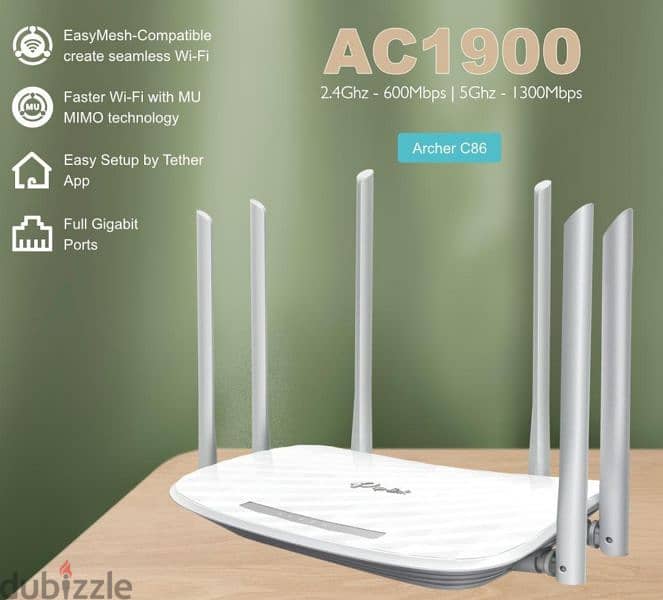 Tp-link AC1900 Wireless Dual Band Router 0