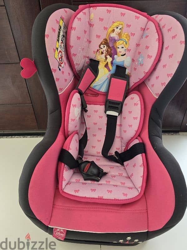 Princess Car seat 1