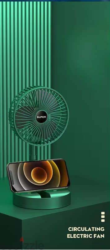 charging portable fan 3