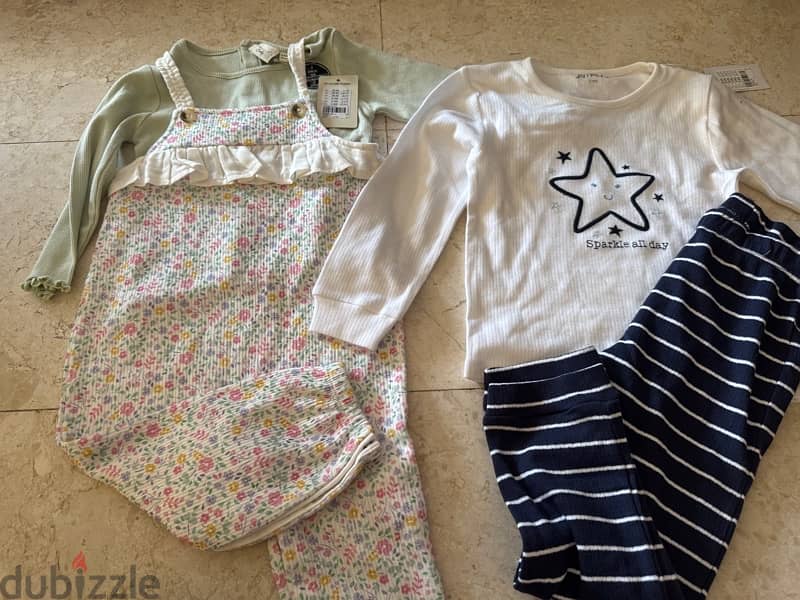 New Baby clothes girl and boy each 1 OMR 7