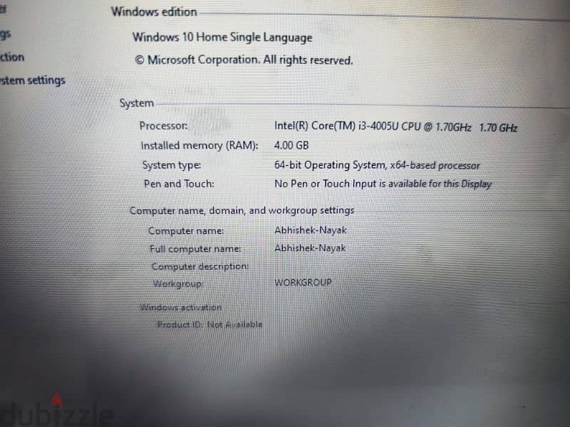 Dell Inspiron 15 3000 series 4GB + 512 GB 3