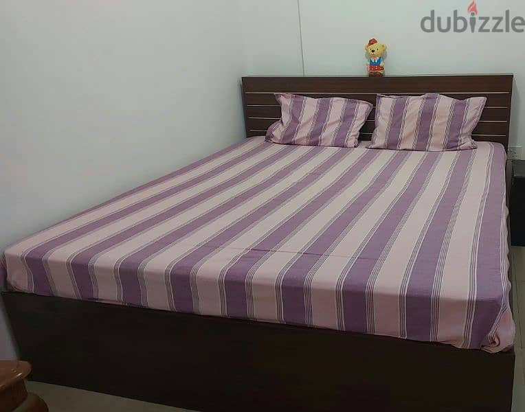 like Brand new King Size Bed with Medical mattress for Sale 0