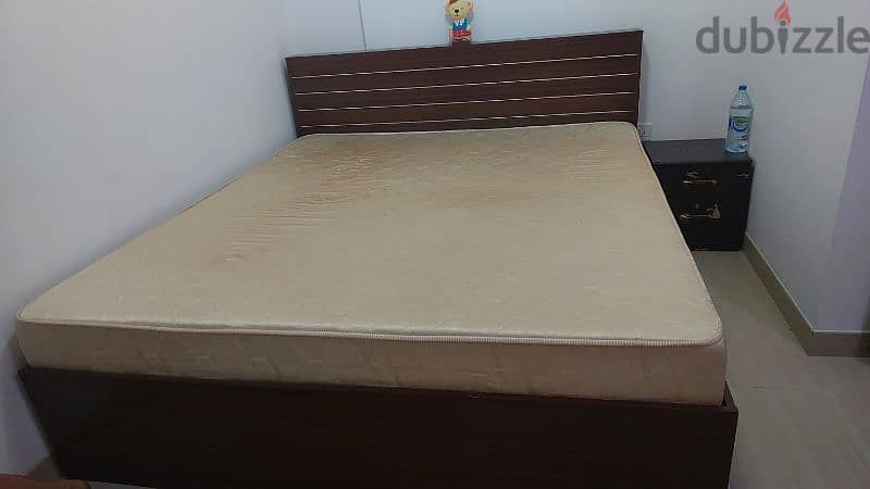 like Brand new King Size Bed with Medical mattress for Sale 2