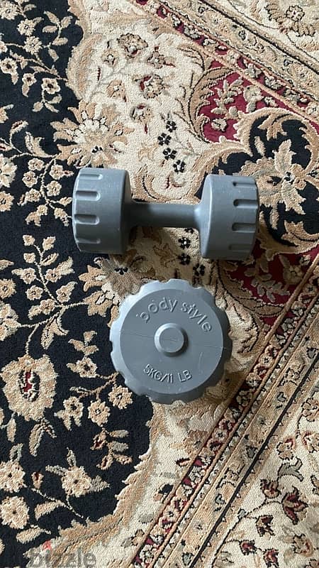 Dumbells 4 pieces 2x5 kg & 2x3 kg 1