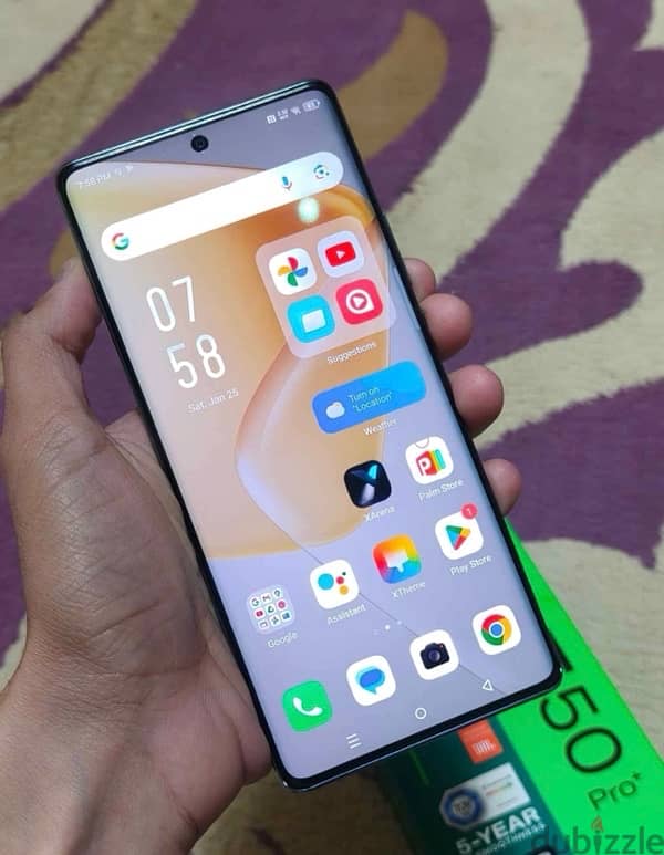 Infinix Hot 50 pro plus 16/256 6