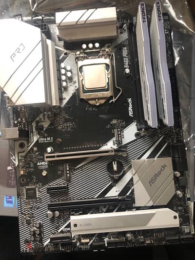 Motherboard + cpu + ram combo