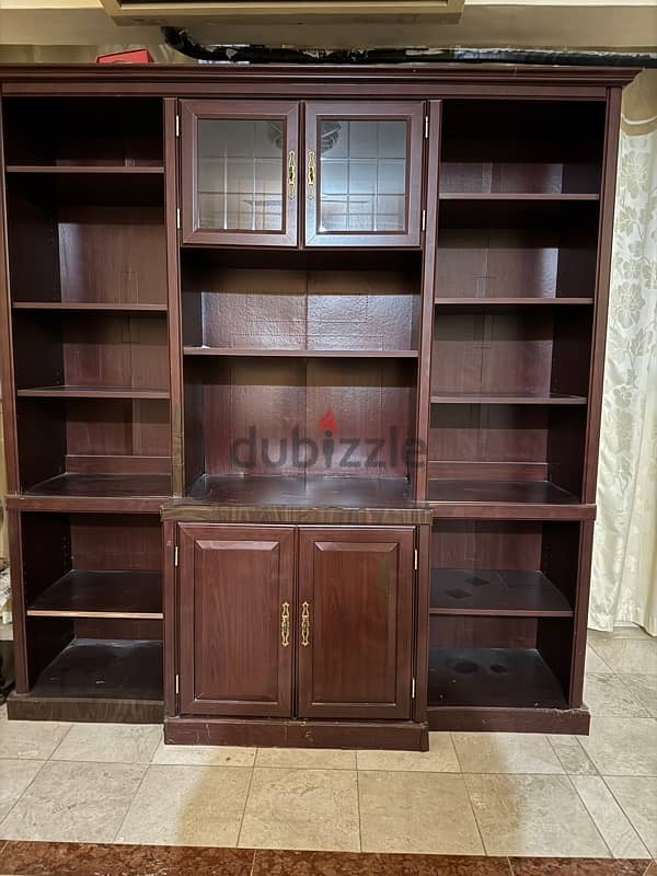 FOR SALE:  Showcase Wall Unit - Good Condition 2