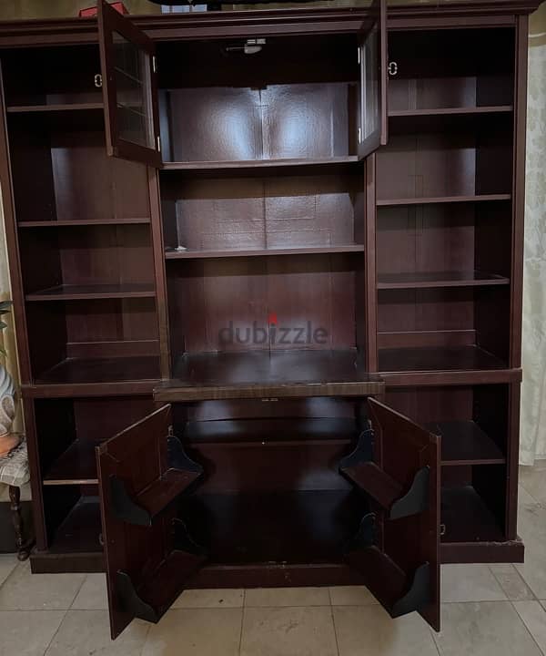 FOR SALE:  Showcase Wall Unit - Good Condition 3