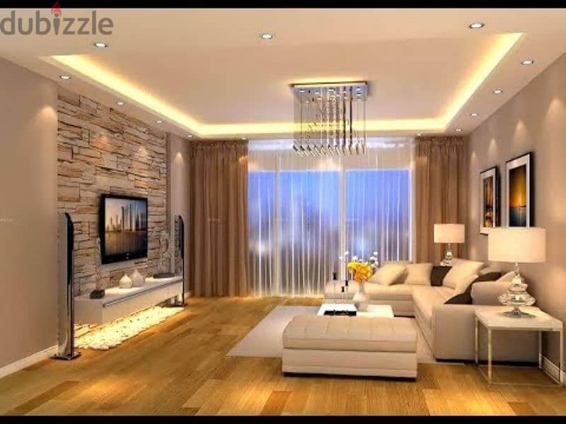 we do all type of paint work interior designing and gypsum board 0