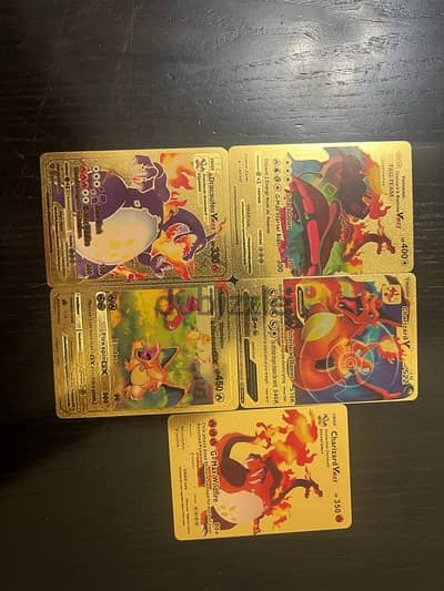 Pokémon gold cards VMAX edition