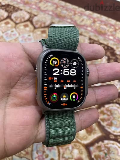 Apple Watch Ultra 1 battery 96%