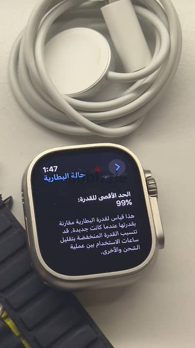 very clean battery health 99%apple watch ultra