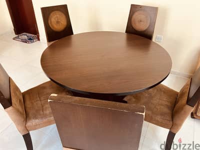 Dining Table & Sofa Set