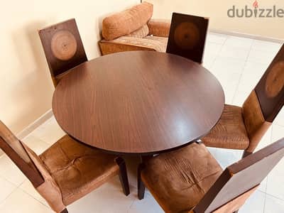 Dining Table and Sofa Set