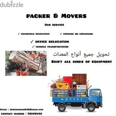 تحويل جميع أنواع المعدات&Shift all kinds of equipment