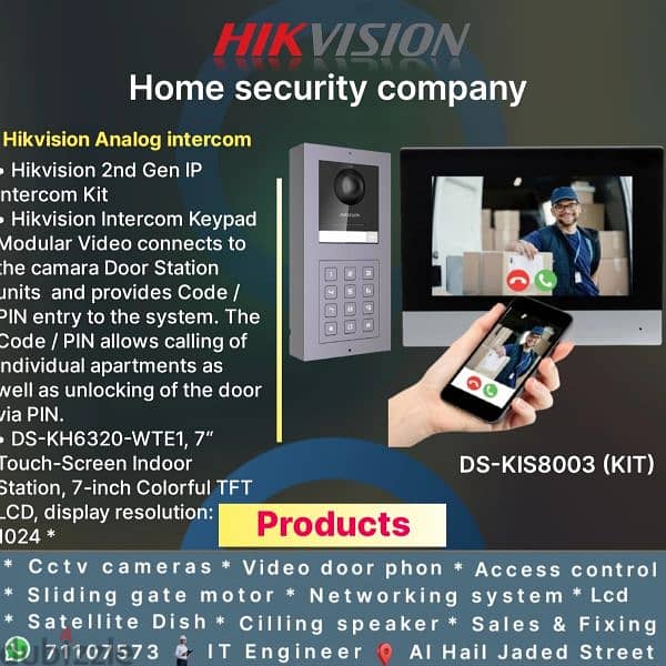 Hikvision ip intercom 0