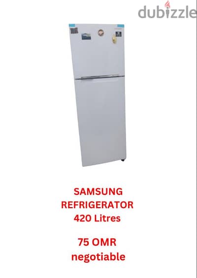 double door fridge