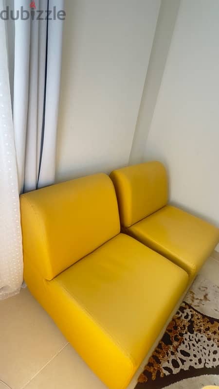 2 Yellow Chairs 1