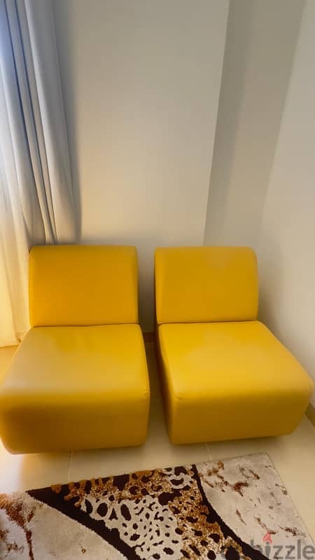 2 Yellow Chairs 2