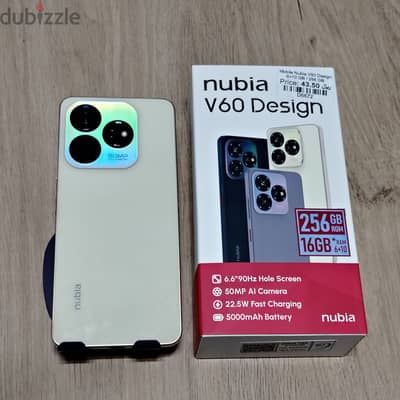 Nubia V60 Design 6+10GB Ram 256GB Storage