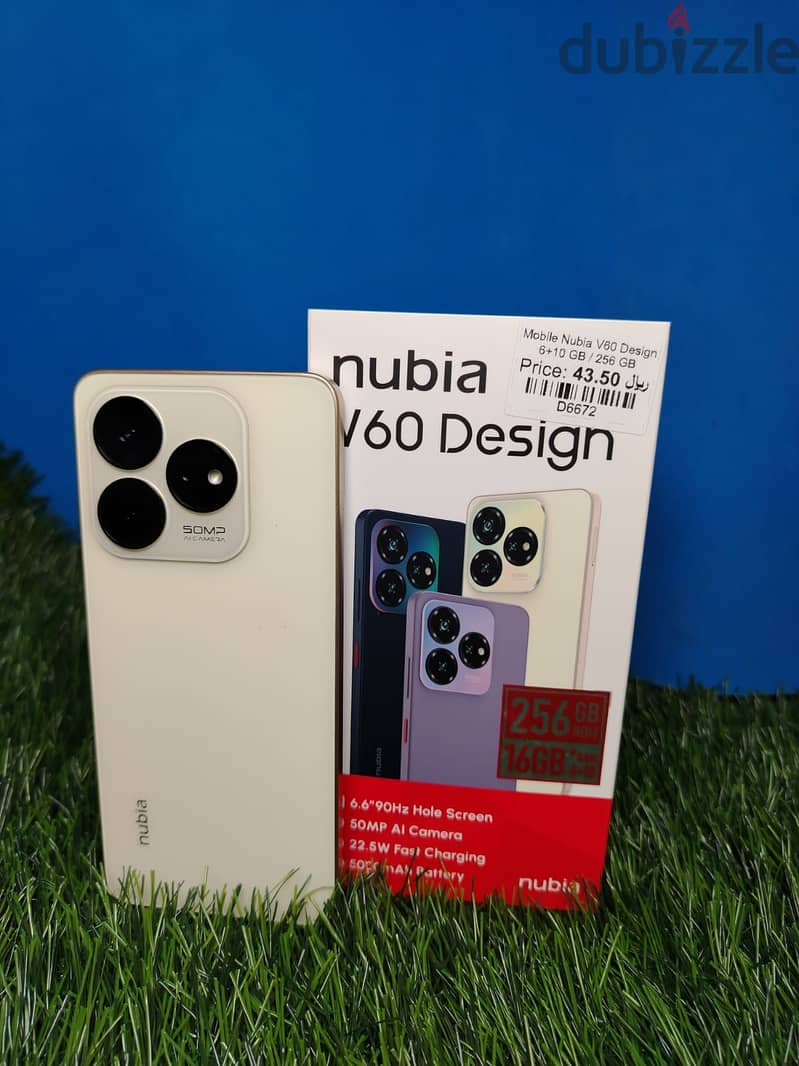 Nubia V60 Design 6+10GB Ram 256GB Storage 2