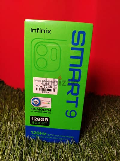 Mobile Infinix Smart 9 4GB Ram 128GB Storage