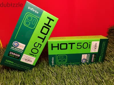 Infinix Hot 50i 8GB Ram 256GB Storage (Brand New)