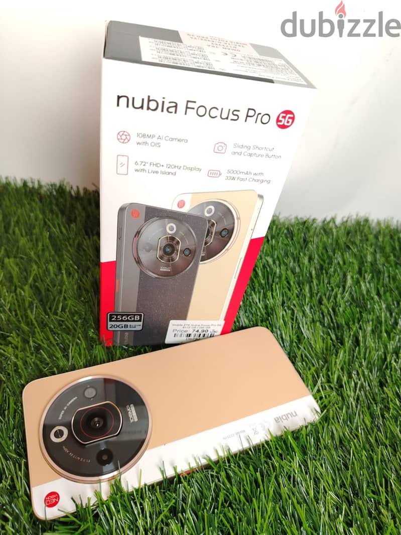 Nubia Focus Pro 5G 8+12GB Ram 256 GB Storage 0