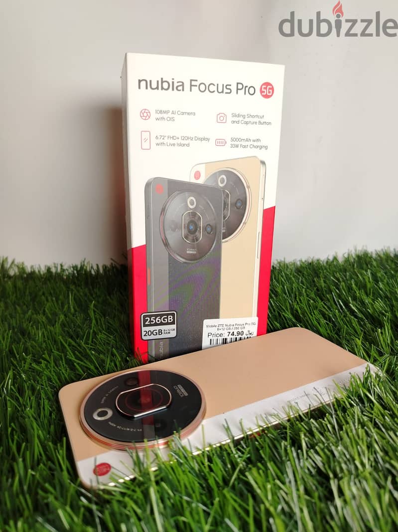 Nubia Focus Pro 5G 8+12GB Ram 256 GB Storage 1