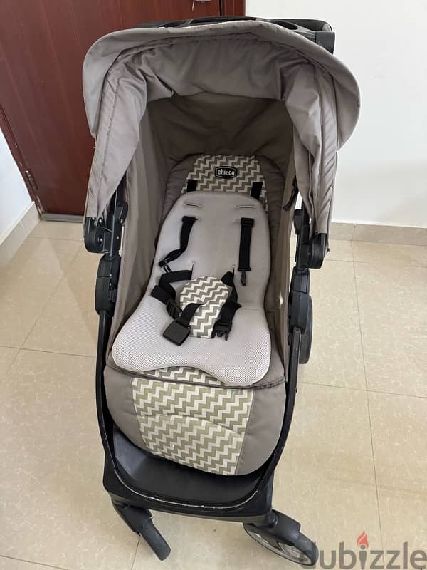 Chicco ബ്രാവോ stroller and KeyFit30 car seat for sale - Rumais, Barka 2