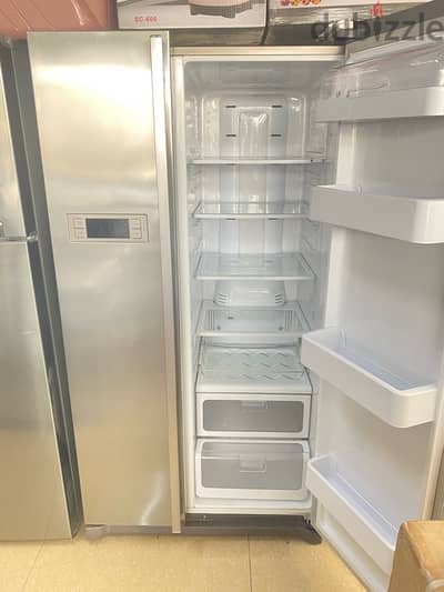 very clean fridge