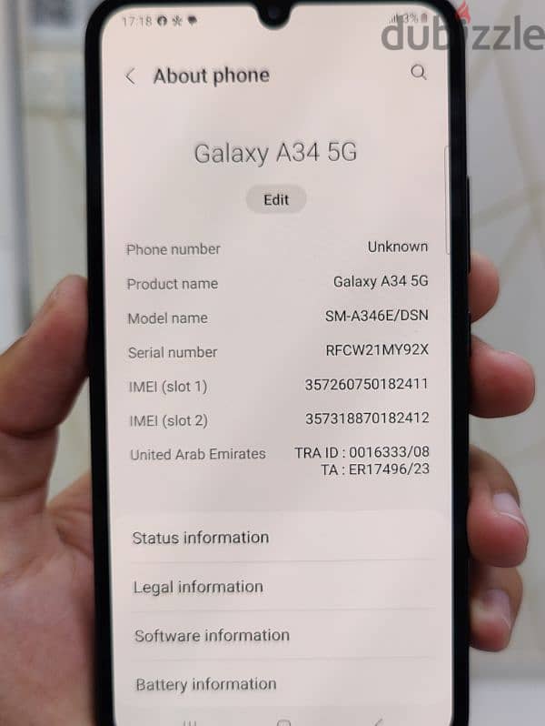 Samsung a34 5g 2