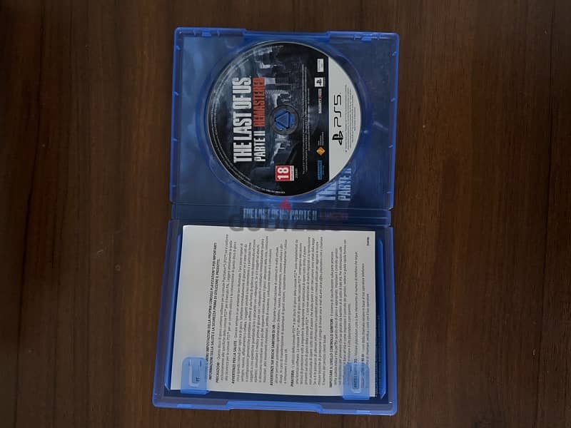 The Last Of Us Part 2 Remastered PS5 CD 2