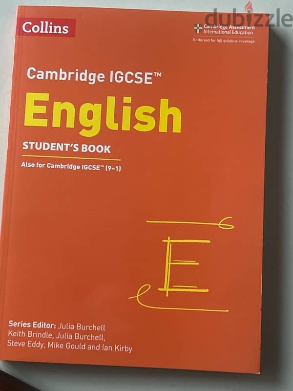 Cambridge IGCSE English Workbook & Students book 0