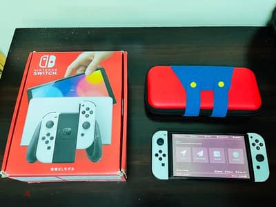 Nintendo Switch OLED modded with box and accessories