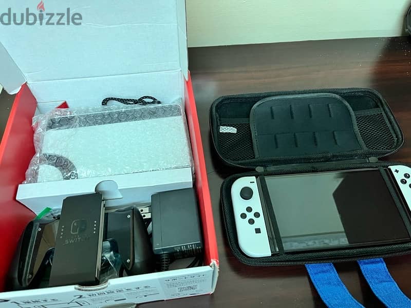 Nintendo Switch OLED modded with box and accessories 6