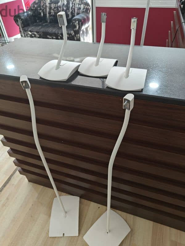 Bose double cube speakers with stands 2