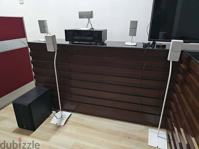 Bose double cube speakers with stands 4