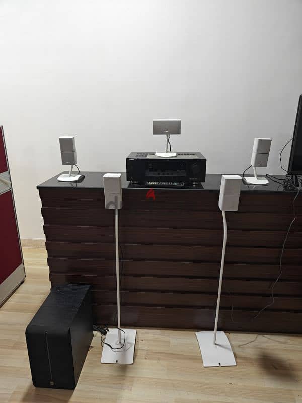 Bose double cube speakers with stands 5